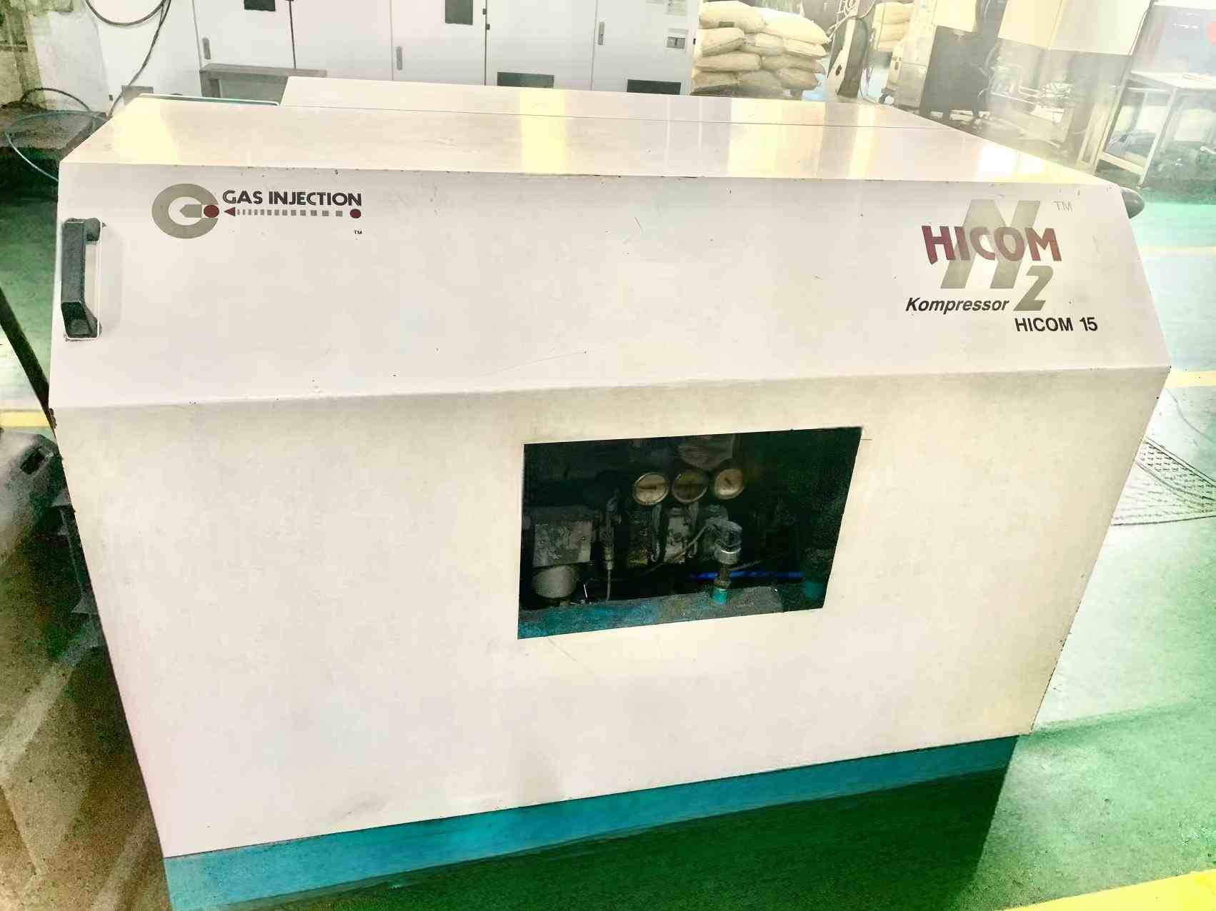 Gas-assist-injection-molding-auxiliary-unit-controlling-nitrogen-pressure-and-timing