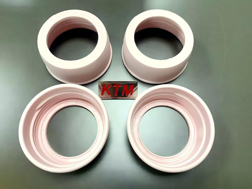 Injection-molded-bottle-closures-made-with-unscrewing-mold-tooling