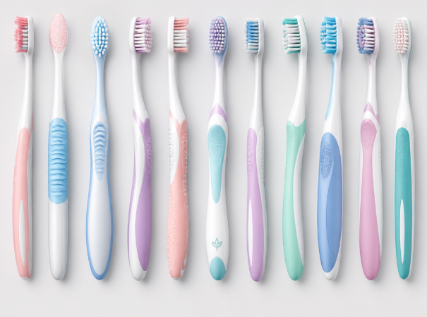 Overmolded-toothbrush-handle-with-soft-TPE-grip-over-ABS-substrate