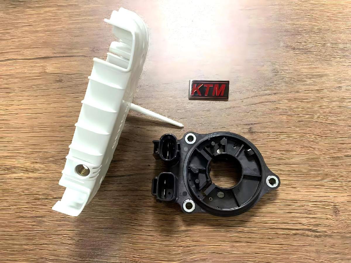 insert molding with embedded sensor and magnet component