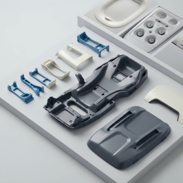 Aerospace-injection-molded-plastic-components-such-as-seat-recline-latches-and-door-frame-parts