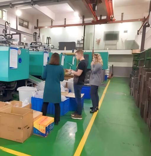 Automotive-injection-mold-trial-run-with-European-client-for-plastic-part-molding