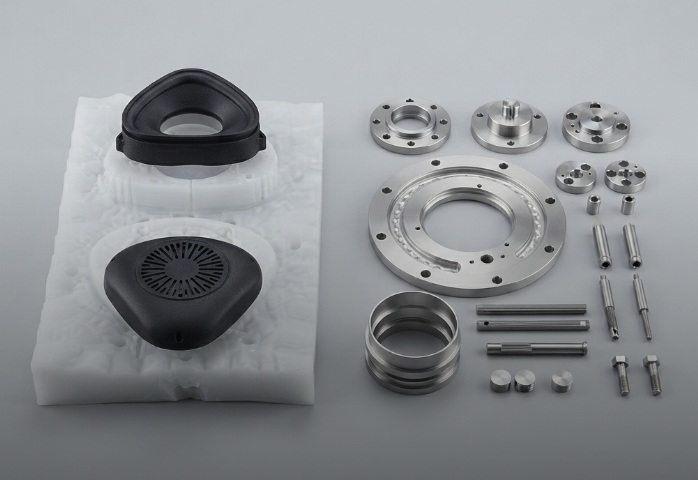 CNC-machined-parts-and-vacuum-casting-prototypes-for-product-structure-and-design-verification.