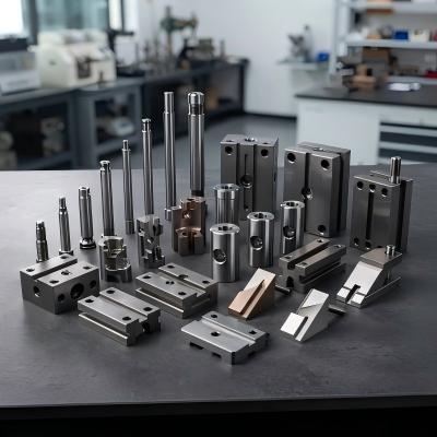 Custom-injection-mold-lifter-with-angled-track-for-releasing-internal-undercuts-machined-in-H13-steel-by-KTM