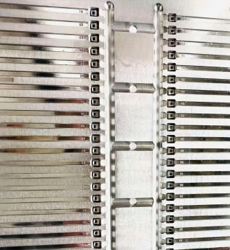 Custom-multi-cavity-hot runner-cable-tie-molds-built-by-KTM-tooling-engineers