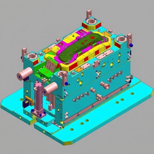 KTM-injection-mold-manufacturer-design-team-on-the-factory-floor.