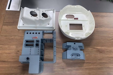 POS-terminal-plastic-enclosure-mold-in-P20-steel-with-brass-inserts.