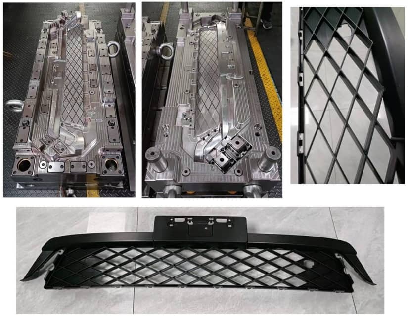 T1-mold-trial-sampling-of-an-automotive-grille-part-with-first-shot-report-
