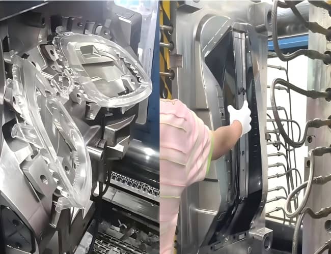 T1-mold-trial-sampling-of-an-automotive-lamp-parts-with-first-shot-report.