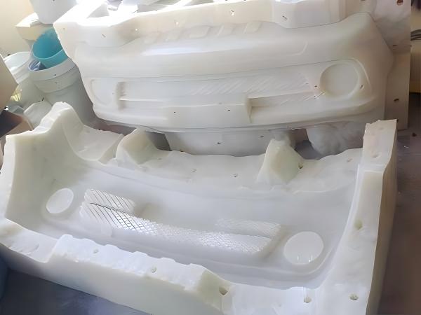 Vacuum-cast-automotive-bumper-in-ABS-like-polyurethane-for-low-volume-pre-production-run-at-KTM-China.