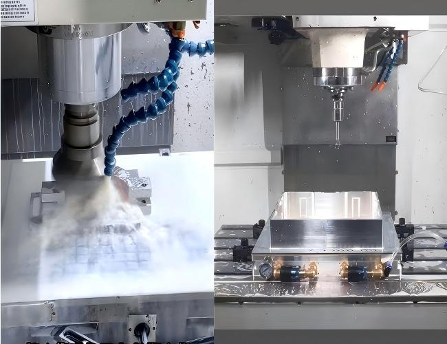 cnc-milling-aluminum-housing-with-polished-aluminum-specific-tooling.