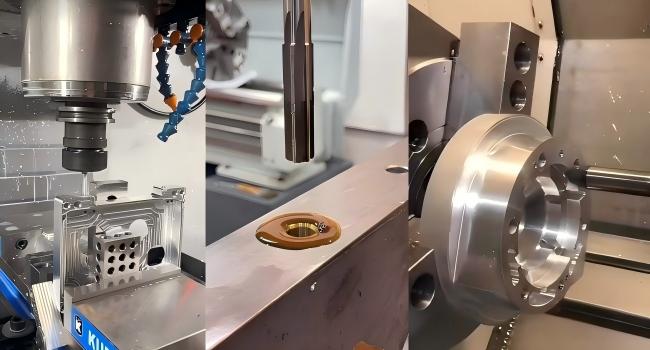 cnc-taping-and-drilling-machining-of-brass-and-stainless-steel-connector-components-with-Ra-0.4-finish-at-KTM