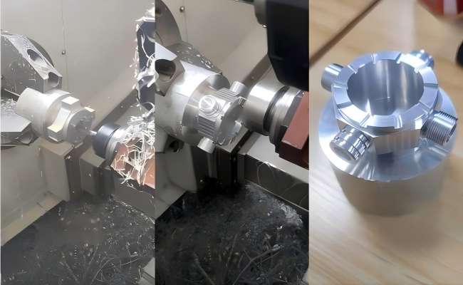 cnc-turning-stainless-steel-shaft-on-imported-CNC-lathe-at-KTM