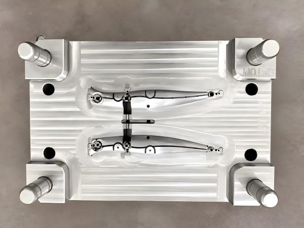 Injection mold tooling prepared for production